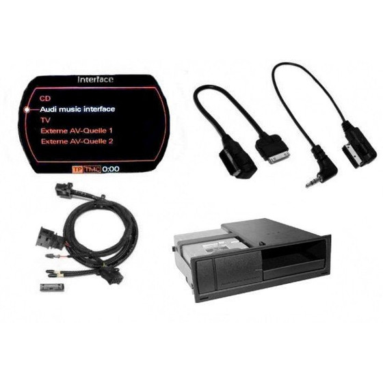 Nachrüst-Set AMI (Audi Music Interface) für Audi A8 4E MMI 2G - USB