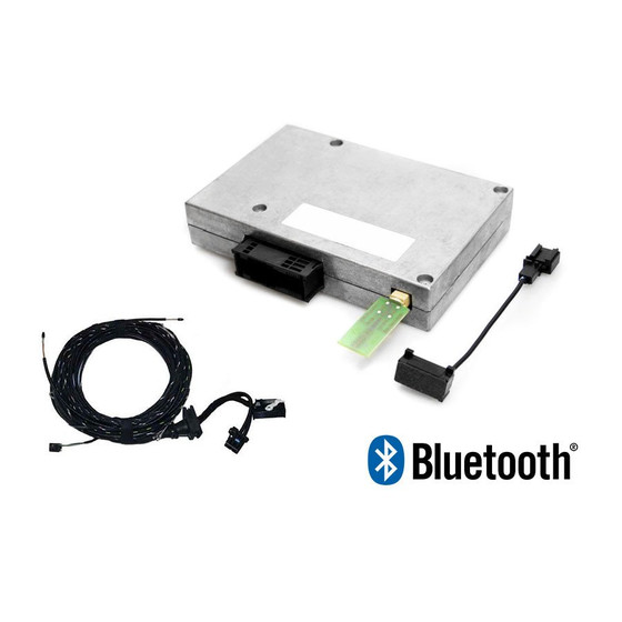 Handyvorbereitung Bluetooth für Audi A3 8P, 8PA, Cabrio - A3 8P, 8PA + Radio Concert II (1-DIN)