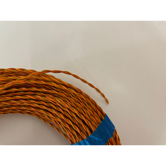 VW, Audi,Skoda, SEAT CAN-Bus Leitung verdrillt - orange / gr�n, orange / braun