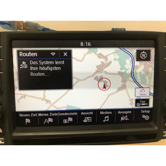 VW Discover Media Navigation MQB MIB2 3Q0 035 874 C - DAB+ -freigeschaltet #8740