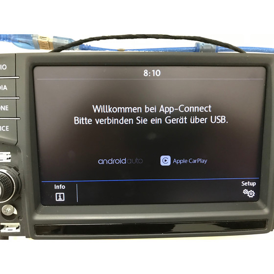 VW Discover Media Navigation MQB MIB2 3Q0 035 874 C - DAB+ -freigeschaltet #8662