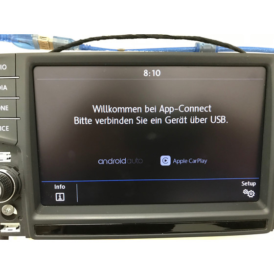 VW Discover Media Navigation MQB MIB2 3Q0 035 874 C - DAB+ -freigeschaltet #8739