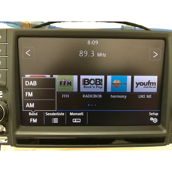 VW Discover Media Navigation MQB MIB2 3Q0 035 874 C - DAB+ -freigeschaltet #8661