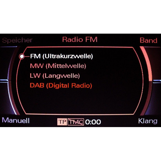 Kabelsatz digitales Radio DAB für Audi A6 4F MMI 2G - Limousine