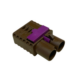 FAKRA Doppel-Stiftgehuse * Codierung F * Nussbraun *...