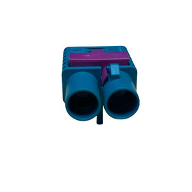 FAKRA Doppel-Stiftgeh�use * Codierung Z * Wasserblau *...