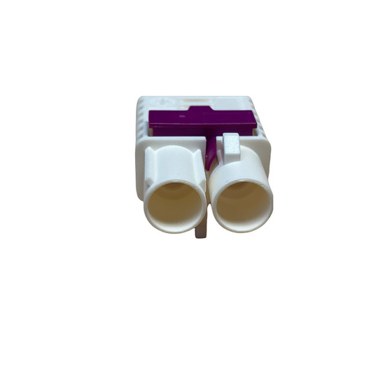 FAKRA Doppel-Stiftgeh�use * Codierung B * Cremewei� * m�nnlich