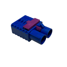FAKRA Doppel-Stiftgeh�use * Codierung C * Signalblau *...