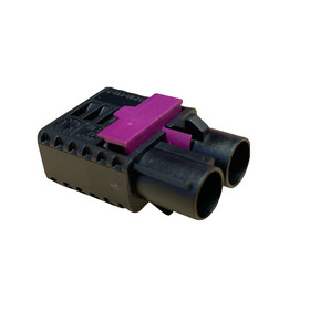 FAKRA Doppel-Stiftgehuse * Codierung A * Tiefschwarz *...