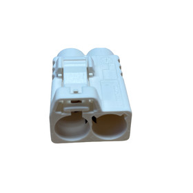 FAKRA Doppel-Buchsengeh�use * Codierung B * Cremewei� *...
