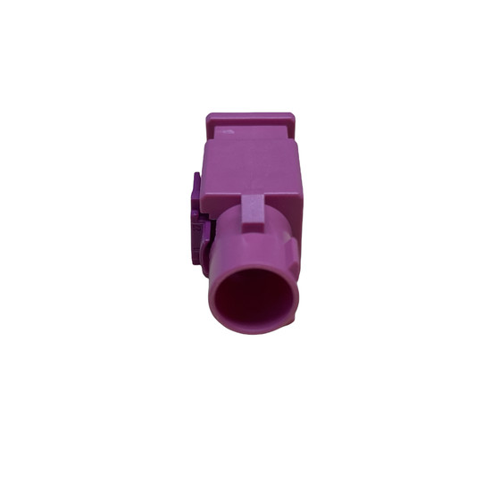 FAKRA Stiftgeh�use * Codierung H * Erikaviolett * m�nnlich