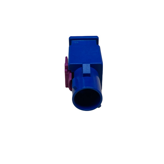 FAKRA Stiftgeh�use * Codierung C * Signalblau * m�nnlich