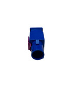 FAKRA Stiftgeh�use * Codierung C * Signalblau * m�nnlich