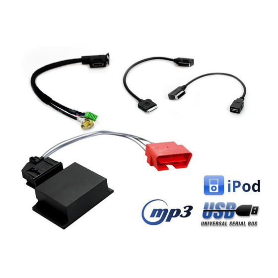 MDI - MEDIA IN Multimediabuchse fr VW RNS 850 - USB