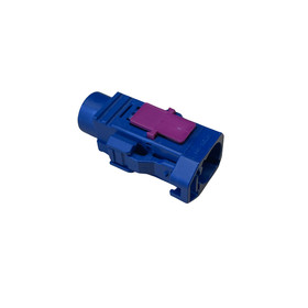 FAKRA Buchsengeh�use * Codierung C * Signalblau * weiblich