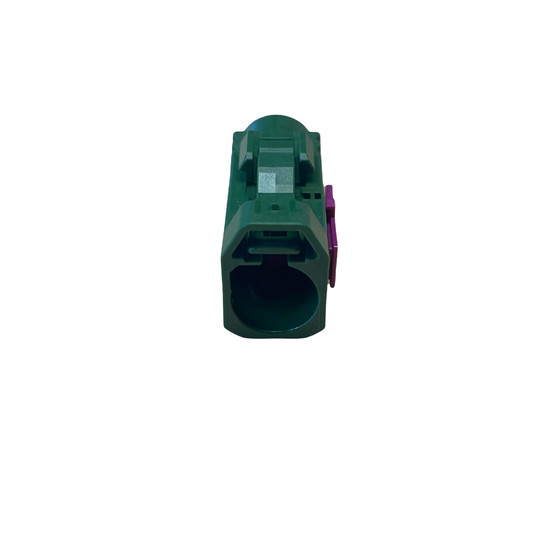 FAKRA Buchsengeh�use * Codierung E * Laubgr�n * weiblich