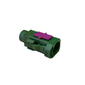 FAKRA Buchsengeh�use * Codierung E * Laubgr�n * weiblich