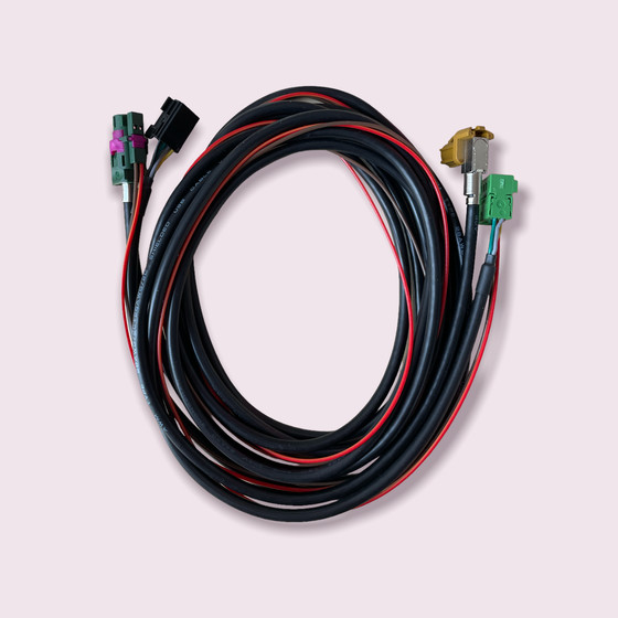 VW USB Kabel gewinkelt für Apple Car Play - Android Auto - AppConnect- 1,8 Meter