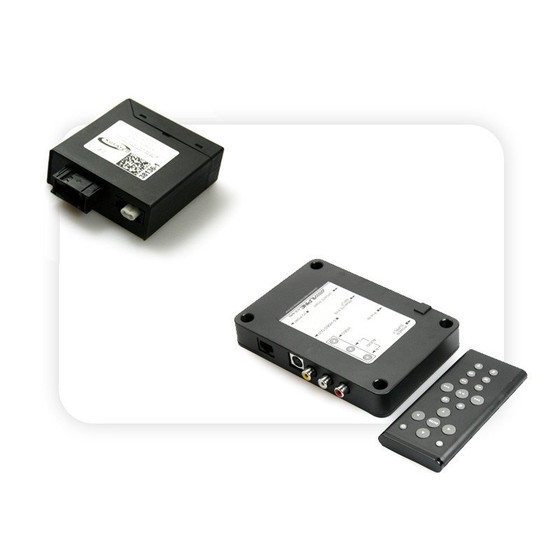 iPod Video Interface + Multimedia Adapter LWL ohne Steuerung - MMI High 2G - Mit OEM RFK