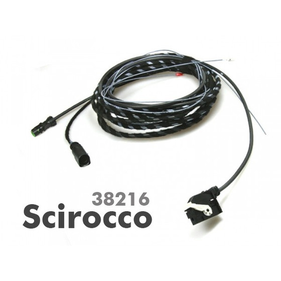 Kabelsatz für VW, Seat Rückfahrkamera - Version Low - Scirocco