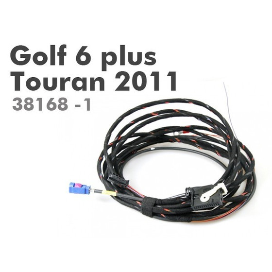 Cable set for VW, Seat rear view camera - version Low - Golf 6
