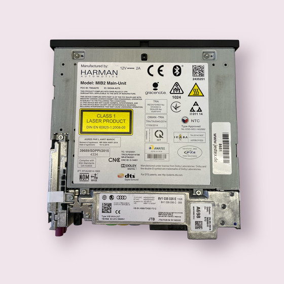 Audi Navigation RS3 Facelift - 8V1 035 035 C - DAB - LTE #8631
