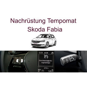 Nachr�stung Tempomat Skoda Fabia NJ (ab 2015) inkl. Einbau
