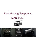 Nachrstung Tempomat MAN TGE  inkl. Einbau