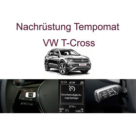 Nachrstung Tempomat VW T-Cross C11 (Bis 03/2024)  inkl. Einbau