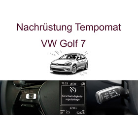 Nachrstung Tempomat VW Golf 7 Limousine, Variant und E-Golf inkl. Einbau