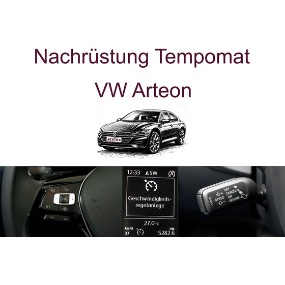 Nachrstung Tempomat VW Arteon inkl. Einbau