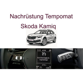 Nachrstung Tempomat Skoda Kamiq bis 03/2024  inkl. Einbau