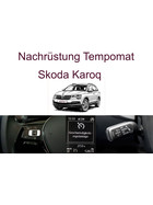Nachrstung Tempomat Skoda Karoq bis 03/2024  inkl. Einbau