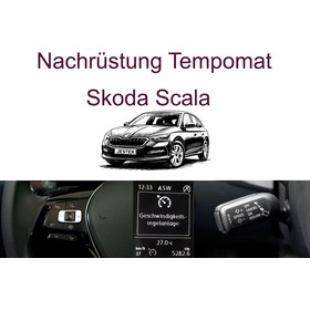 Nachrstung Tempomat Skoda Scala bis 03/2024  inkl. Einbau