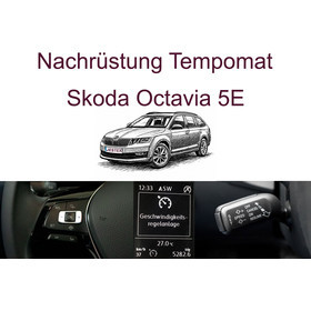 Nachrüstung Tempomat Skoda Octavia 5E inkl. Einbau