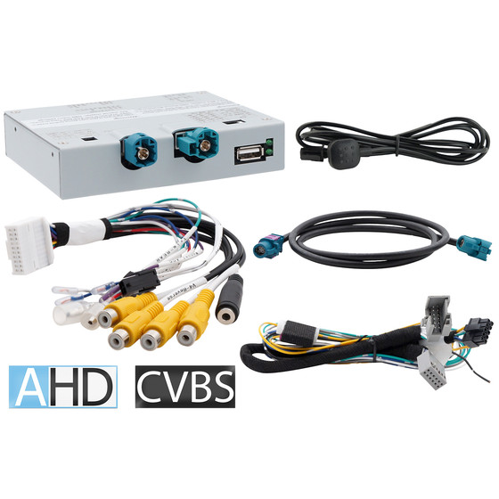 Video-Einspeiser AHD/CVBS passend MIB3 10/12/13 Zoll