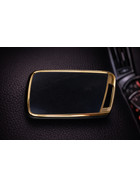 Schutzh�lle Autoschl�ssel Cover edel schwarz-gold MQB Plattform