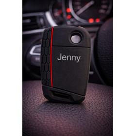 Schutzh�lle Autoschl�ssel schwarz-rot f�r Klappschl�ssel...