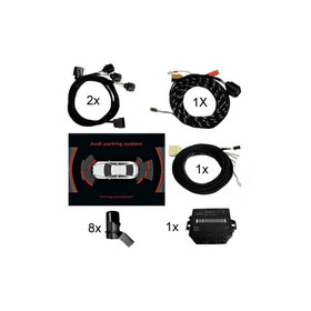 Komplett-Set APS+ plus (optische Anzeige) Front & Heck fr Audi A5 8T - Ab Modelljahr 2012 - Navigation