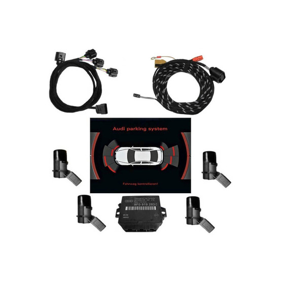 Komplett-Set APS+ plus (optische Anzeige MMI) fr Audi Q7 4L - Ab Modelljahr 2013