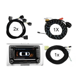 Kabelsatz-Set Park Pilot Front + Heck inkl. OPS fr VW Golf 6 (VI) - Golf 6 VI Variant