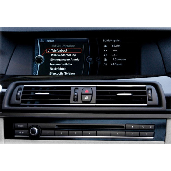 FISCON Freisprecheinrichtung ?Pro? für BMW F-Serie - Fahrzeuge mit USB Schnittstelle in der Armlehne (SA Code: 6VC)