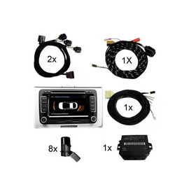 Komplett-Set Park Pilot Front + Heck inkl. OPS fr VW Passat B7 - Variant