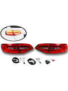 Komplett-Set LED-Heckleuchten für Audi A4, S4 Avant Facelift - Standard > auf > LED facelift
