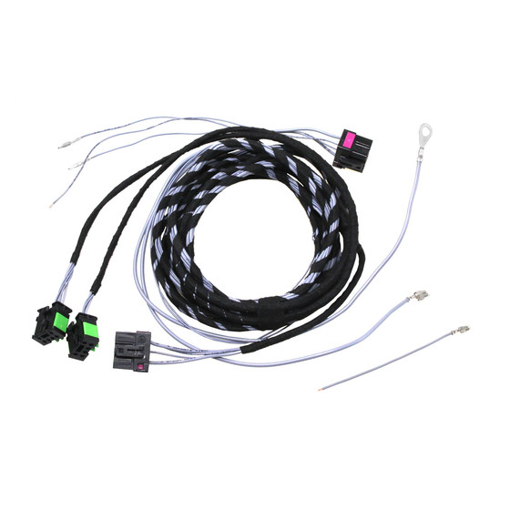 Seat heating cable set for VW Polo 9N