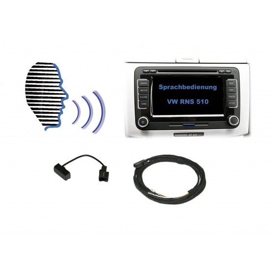 Nachr�st-Set Mikrofon f�r VW RNS 510 - VW Discover Media