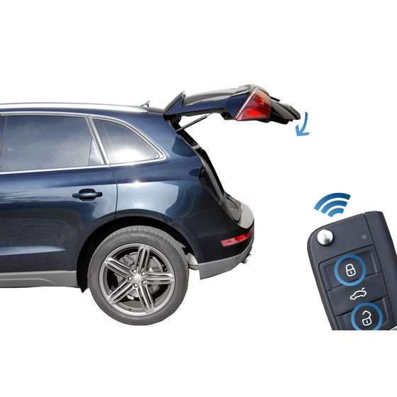 Tailgate module for closing the tailgate with standard remote control for Audi, VW, Skoda, Seat