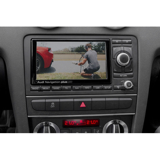 Video in motion RNS E, Media System 1.0 for Audi, Seat