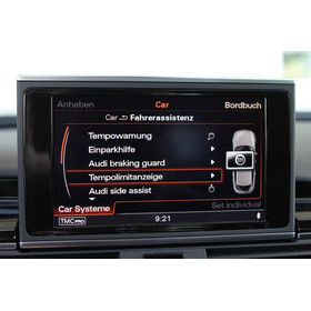 Traffic sign recognition for Audi A6, A7 4G