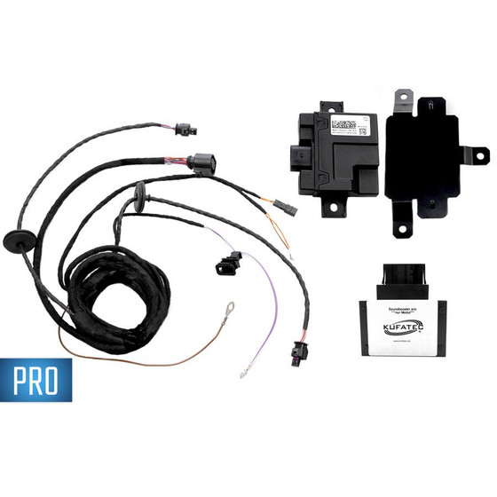 Komplettset Active Sound inkl. Sound Booster fr Audi A4 8K, A5 8T - PRO